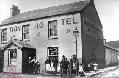 Gwesty'r Junction, Abercynon c.1900